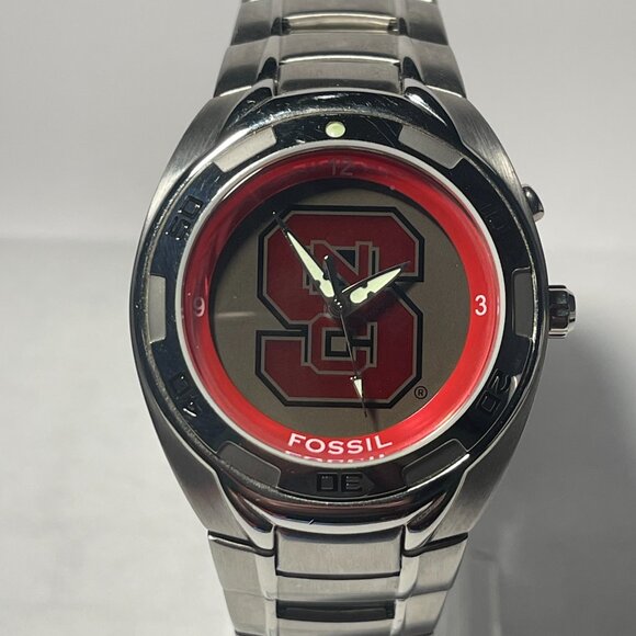 Stanford Cardinal NCAA Stainless-Steel Kaleido Watch by Fossil NEW - Picture 3 of 9